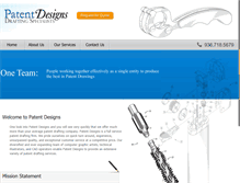 Tablet Screenshot of patentdesigns.net